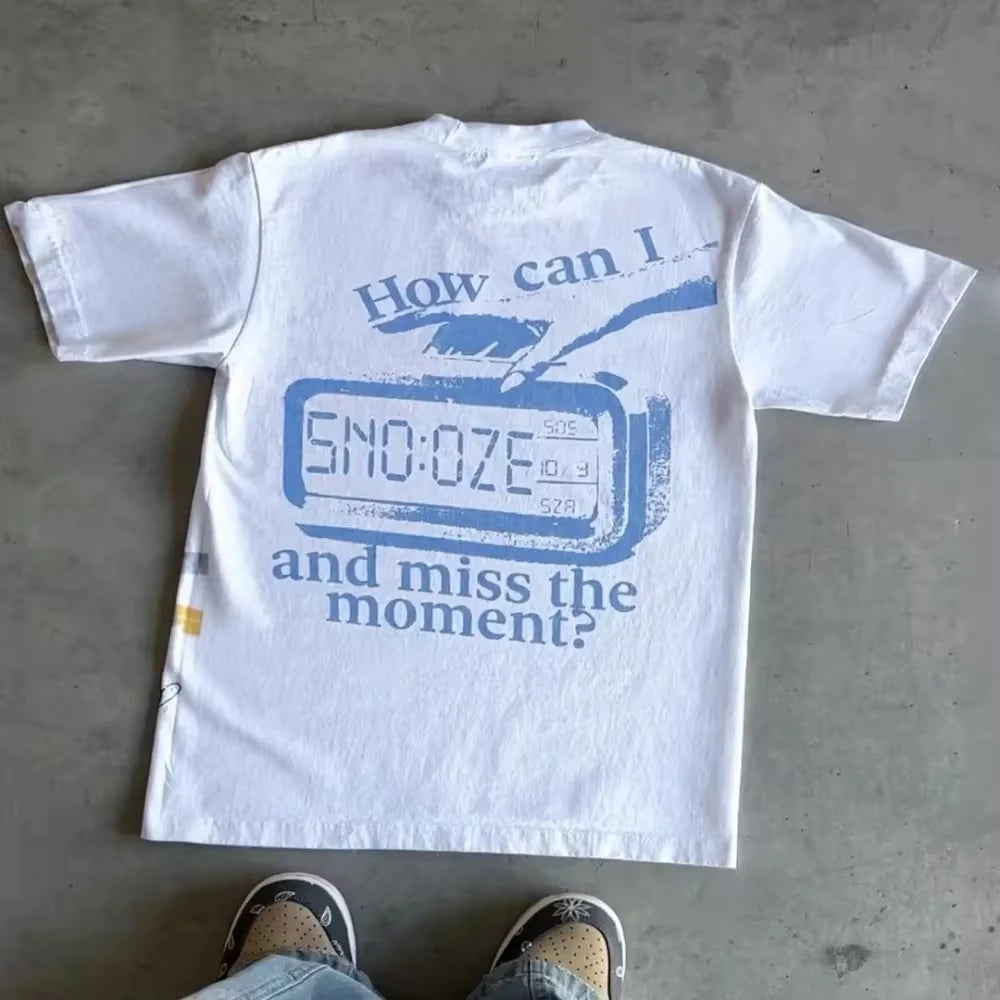 oversized sza graphic T-shirt