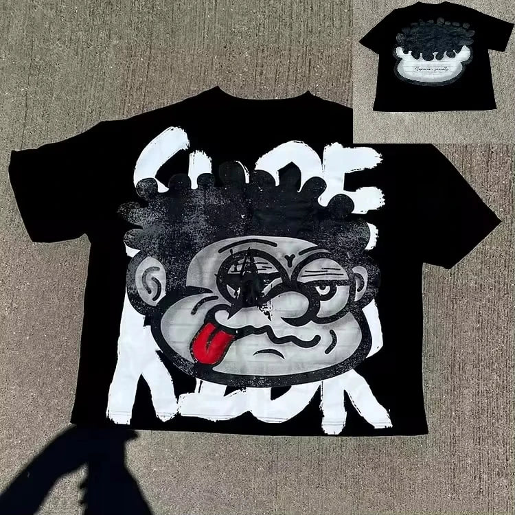 Big face graphic T-shirt