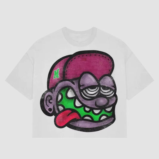 Big face graphic t-shirt