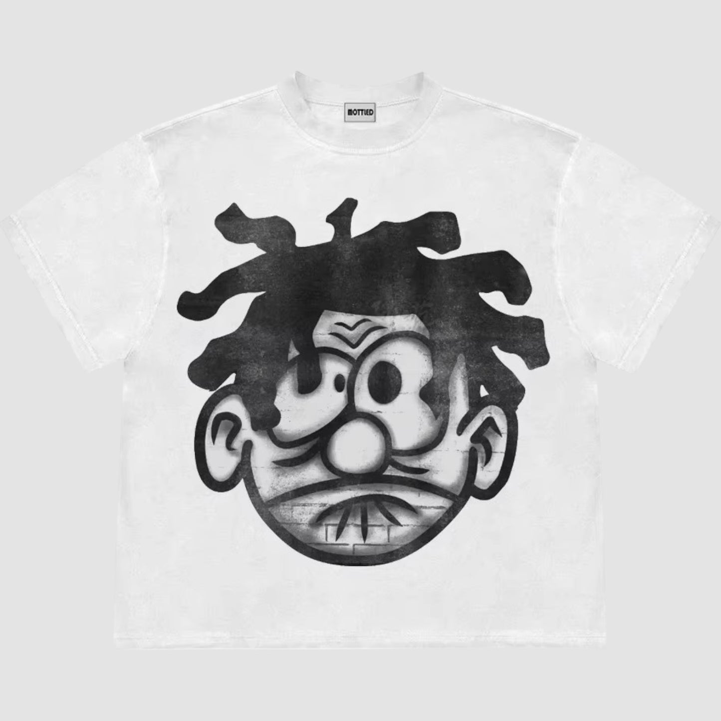 Big face graphic T-shirt