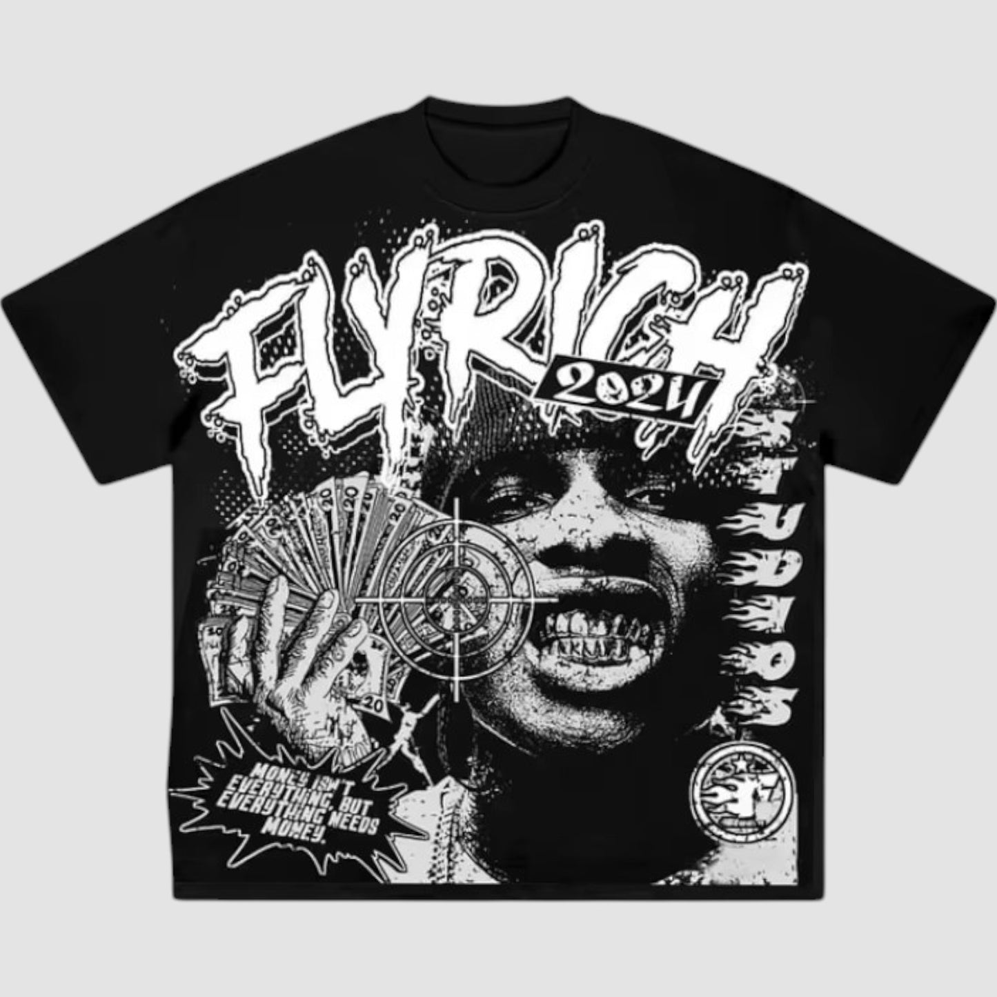 Fly Rich graphic T-Shirt